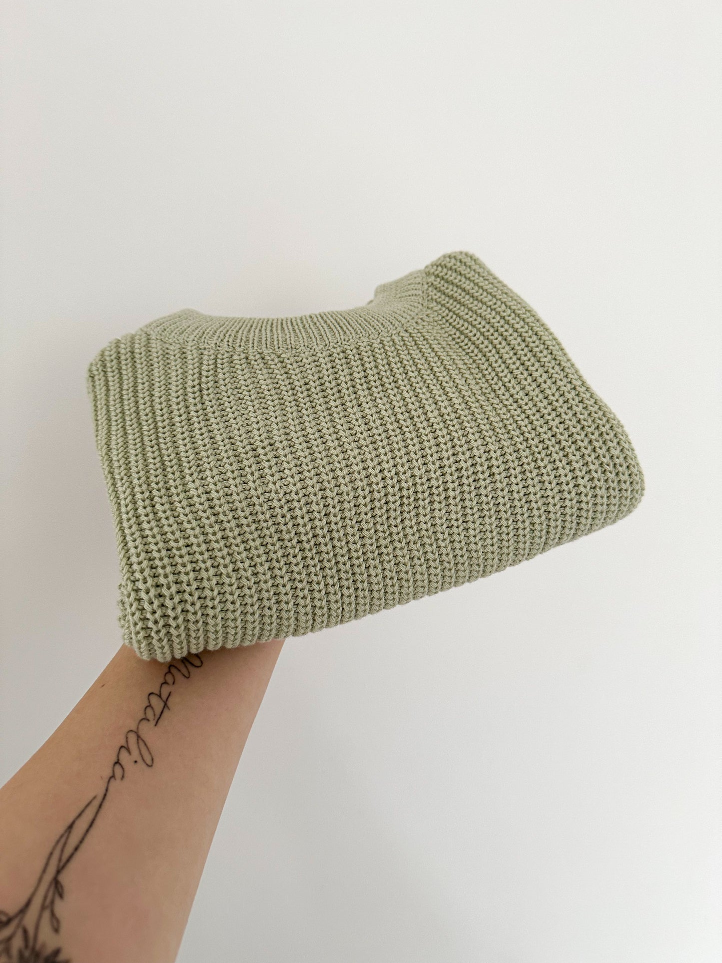 Matcha jumper- 0-3m to 5y