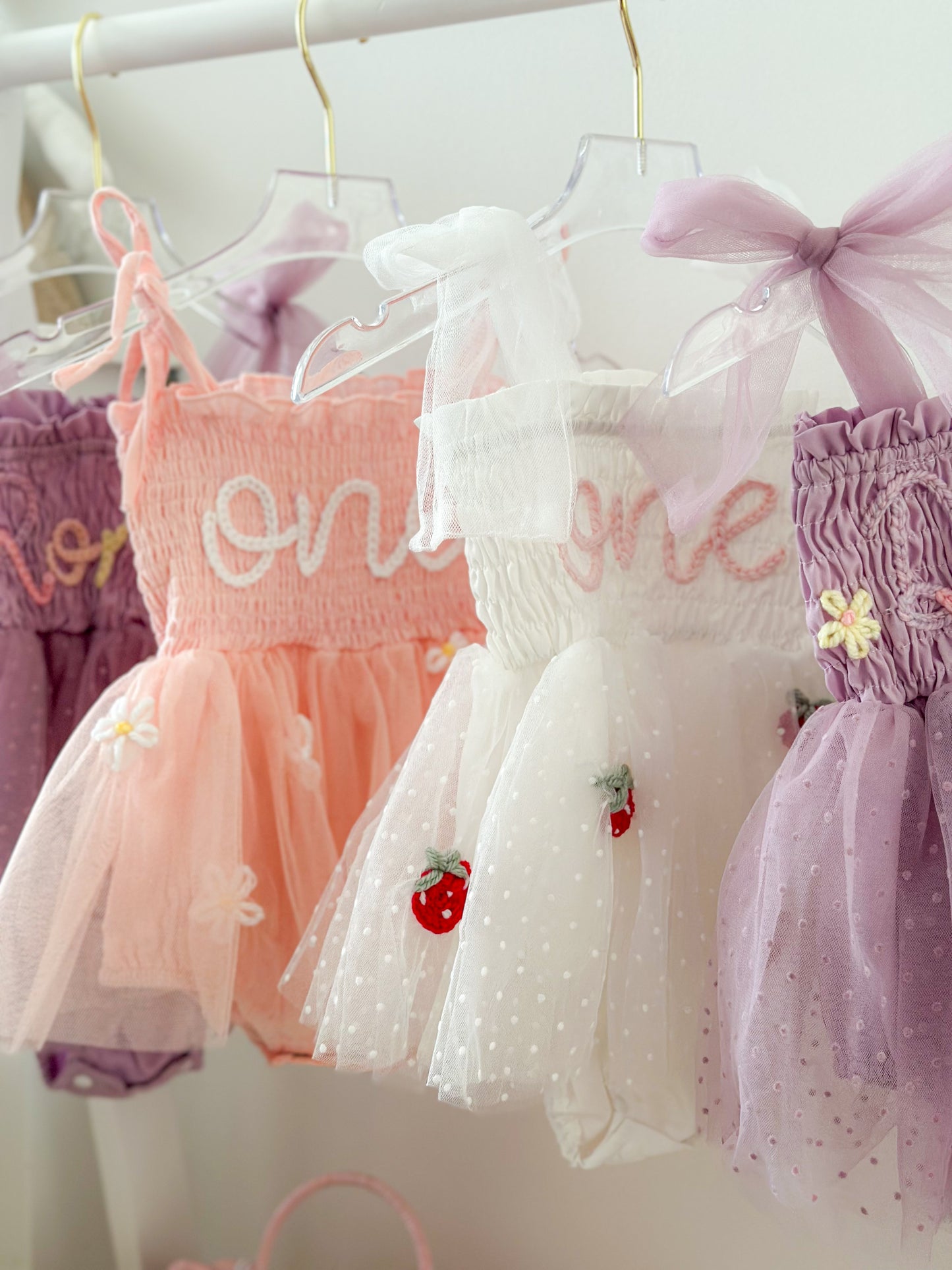 Tulle rompers