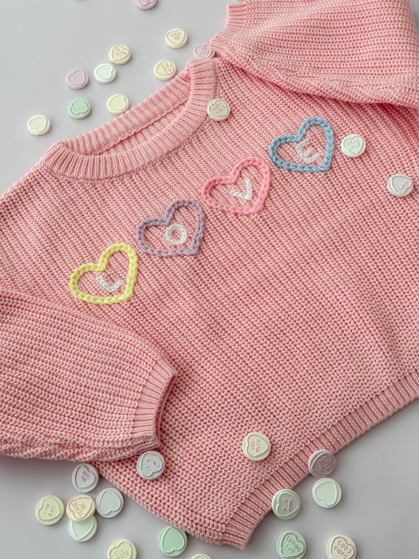 READY TO SHIP | Love hearts- 9-12months