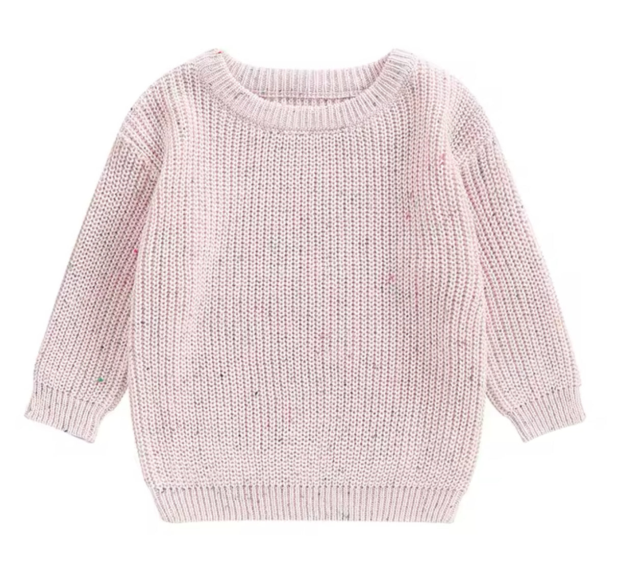 pink speck jumper- 6-12m