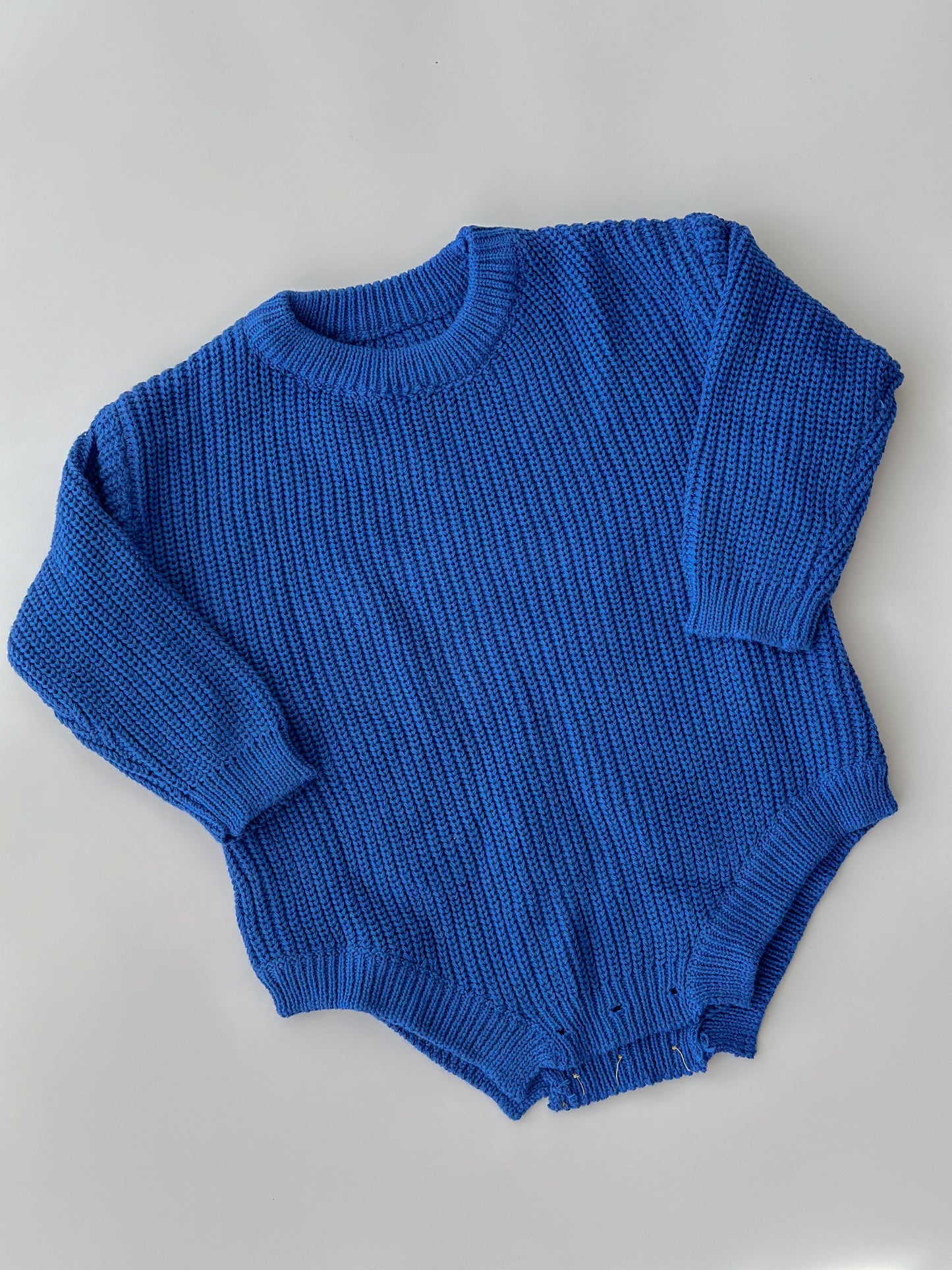 6m blue romper