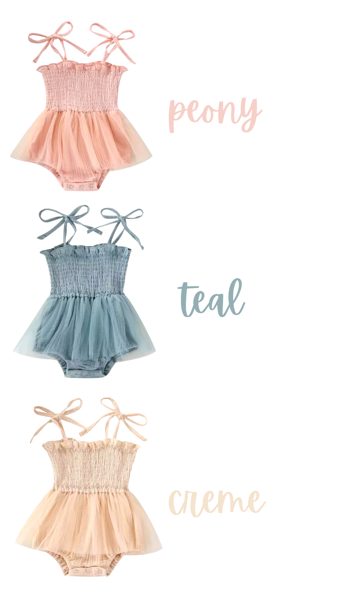 Tulle rompers (Copy)